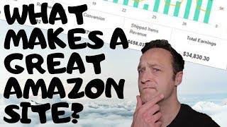 What makes a GOOD AMAZON AFFILIATE WEBSITE? - WITH EXAMPLES