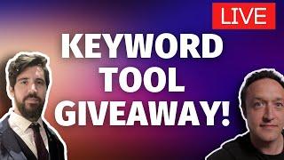 Keyword Research tool Giveaway + Questions + Chat - LIVE