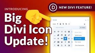 Introducing The Big Divi Icon Update!