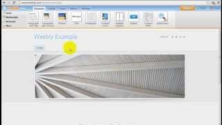 Weebly Overview - Setting Up Weebly