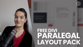 Get a FREE Paralegal Layout Pack for Divi