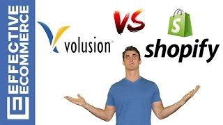 Volusion Vs Shopify Pros and Cons Review Comparison