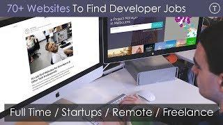 70+ Websites To Find Developer Jobs