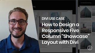 How to Design a Responsive Five Column “Showcase” Layout with Divi