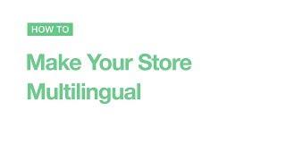 Wix.com | How to Make Your Store Multilingual