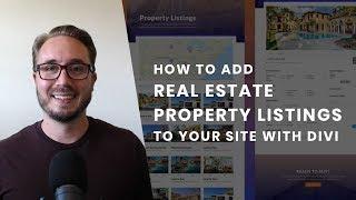 How to Add Real Estate Property Listings to Your Website with Divi