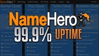 NameHero Awarded 99.9% Great Uptime By HostAdvice