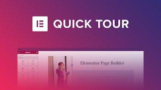 Elementor Page Builder - Quick Tour