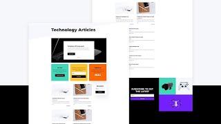 Download a FREE Category Page Template for Divi’s Electronics Store Layout Pack