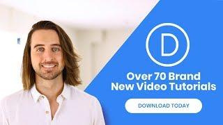 Introducing Over 70 Brand New Divi Video Tutorials For You And Your Clients