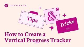 How to Create a Vertical Progress Tracker [Pro]