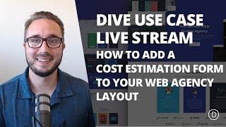 DIVI USE CASE: How to Add a Cost Estimation Form to your Site Using the Web Agency Layout