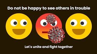 Let's unite and fight together | Animated Eyes Follow Mouse Cursor using Vanilla Javascript
