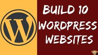 [NEW COURSE] - BUILD 10 WEBSITES with WORDPRESS