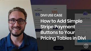 How to Add Simple Stripe Payment Buttons to Your Pricing tables in Divi