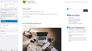 How To Add Or Remove Sidebars In Anzu WordPress Theme? Free WP Template Tutorial