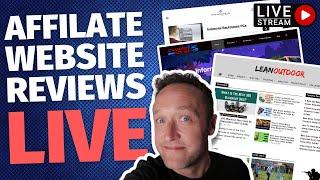 AFFILIATE WEBSITE REVIEWS - LIVE