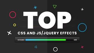 Top CSS and Javascript/jQuery Effects | November 2019
