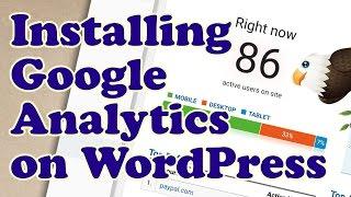 Adding Google Analytics to WordPress using a Plugin