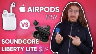 Soundcore Liberty Lite vs. Apple AirPods | Worth the $100 difference?