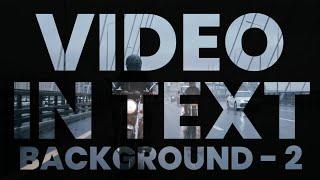 Video in Text Background using Html & CSS only | No Javascript