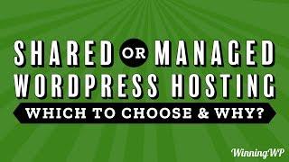 Shared or Managed WordPress Hosting, Which to Choose and Why?
