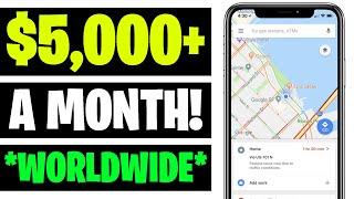 Earn $5,000 a Month Using GOOGLE MAPS! (Make Money Online 2021)