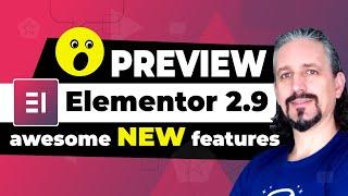 Elementor 2.9 NEW FEATURES Preview and Tutorial [BETA]