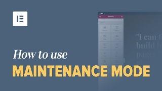 How to Put Maintenance Mode on WordPress with Elementor (No Other Plugin Needed)