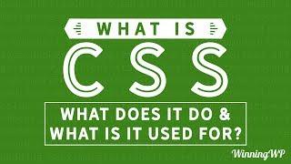 What is CSS? What Does it Do? And What is it Used For?
