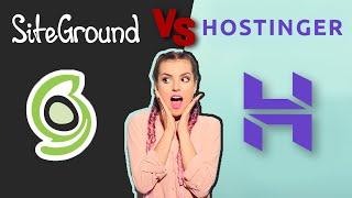 Siteground Vs Hostinger  Cheaper the better????