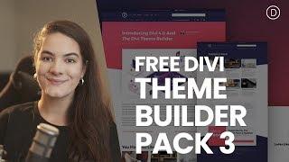 Download The Third FREE Theme Builder Pack For Divi