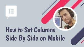 How to Make a Responsive Page On WordPress - Side By Side Columns