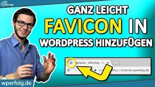 WordPress FAVICON erstellen & einfügen [2019]: So leicht geht's mit wenigen Klicks! (Deutsch)