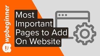 The 4 Most Important Pages Every Website Should Have (2019)