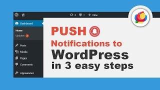 Add Push Notifications To Your WordPress Site (3 EASY STEPS)
