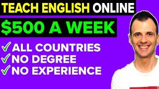 Online English Teaching Jobs: Teach English Online & Make $500/Week