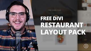 Download A Beautiful (Free) Divi Restaurant Layout Pack