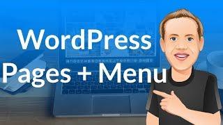 WordPress Pages And Menu Setup [Series]