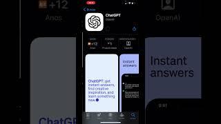 Agora é Oficial: Baixe o App do ChatGPT no Seu iPhone #aplicativo #appstore #chatgpt #openai #ai
