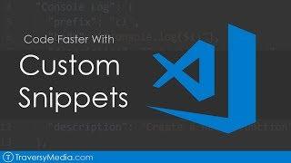 Code Faster With Custom VS Code Snippets