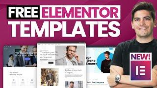 Best Free Elementor Templates! Take A Look.