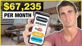 How I Built 5 Income Streams In My 20s That Earn $60,000+ a MONTH