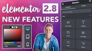 Elementor 2.8 New Upcoming Features