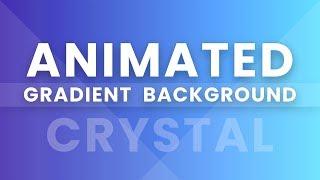 Animated Crystal Background | CSS Animation Effects
