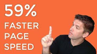 This One Wordpress Trick Reduced my page load speed by 59% - See it in real time!