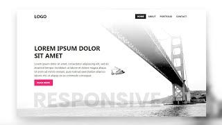 Responsive Banner and Navigation Bar using Bootstrap 4 | Responsive Web Design