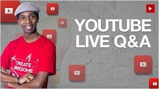 How to Grow a Small YouTube Channel | YouTube Live Q&A Oct 2016
