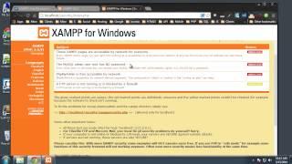 Install XAMPP In Windows 7