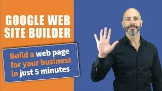 Google Website Builder Now Available In Google My Business